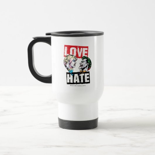 Batman | Harley Quinn & Joker Love/Hate Reisbeker (Links)