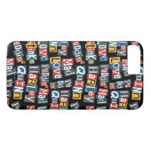 Batman | Harley Quinn Ransom Note Style Patroon Case-Mate iPhone Case (Achterkant (Horizontaal))