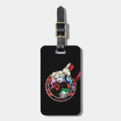 Batman | Harley Quinn Winking with Mallet Bagagelabel (Voorkant verticaal)