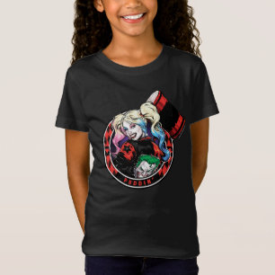 Batman   Harley Quinn Winking with Mallet T-shirt