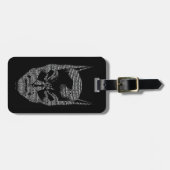 Batman Head Mantra Bagagelabel (Voorkant horizontaal)