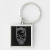 Batman Head Mantra Sleutelhanger (Voorkant)
