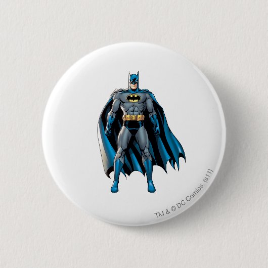 Batman Heroic Stance Ronde Button 5,7 Cm (Voorkant)