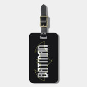Batman Hi-Tech Naam Graphic Bagagelabel (Voorkant verticaal)