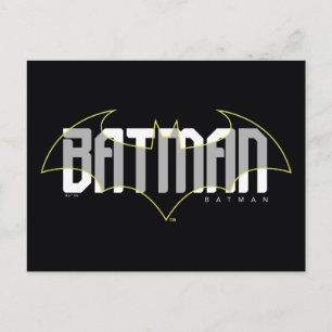 Batman Hi-Tech Naam Graphic Briefkaart