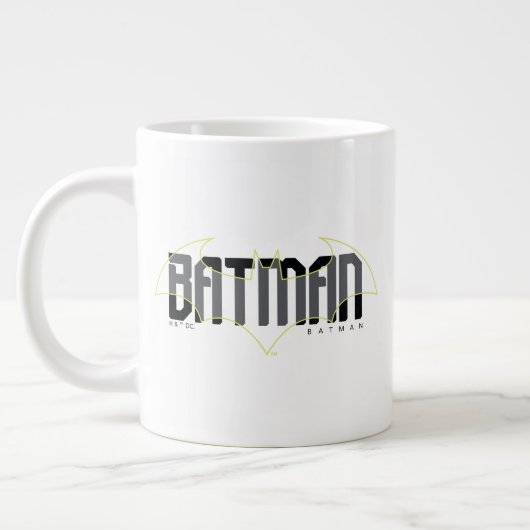 Batman Hi-Tech Naam Graphic Extra Grote Beker (Links)
