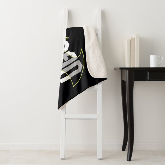 Batman Hi-Tech Naam Graphic Sherpa Deken (In situ)