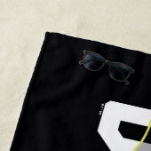 Batman Hi-Tech Naam Graphic Strandlaken (In situ)