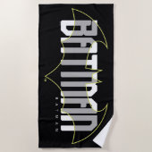 Batman Hi-Tech Naam Graphic Strandlaken (Voorkant)