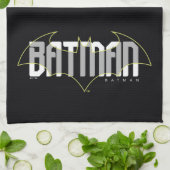 Batman Hi-Tech Naam Graphic Theedoek (Gevouwen)