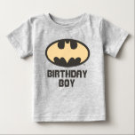 Batman (homonymie) | T-shirt Birthday Boy Baby<br><div class="desc">Be sure to stand out from the crowd with this awesome Batman birthday t-shirt from DC Comics.</div>