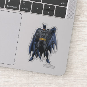 Batman houdt cape vast sticker