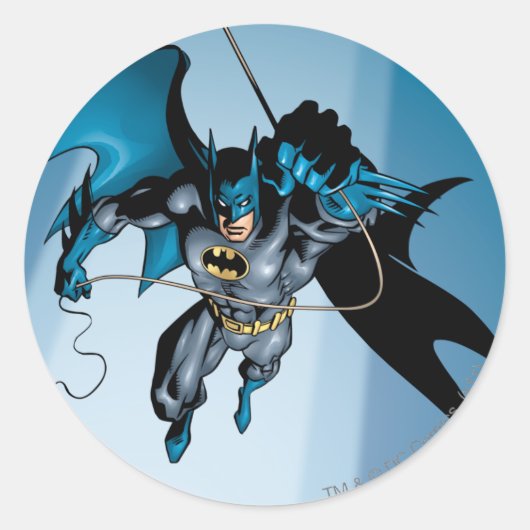 Batman Hyperdrive - 11B Ronde Sticker (Voorkant)