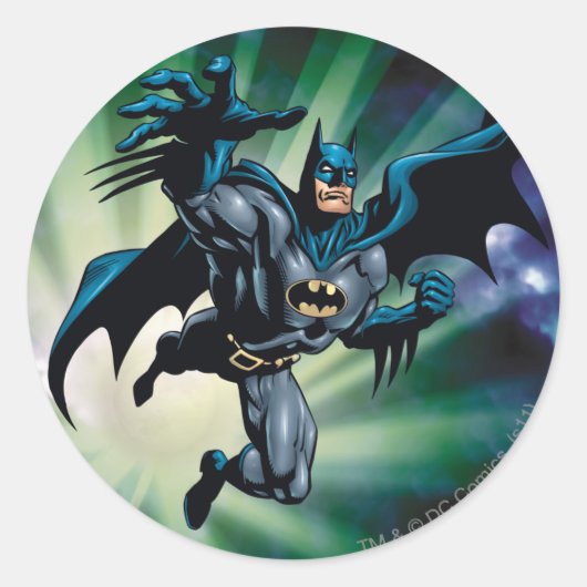 Batman Hyperdrive - 12A Ronde Sticker (Voorkant)