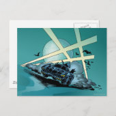 Batman Hyperdrive - 24B Briefkaart (Voorkant / Achterkant)