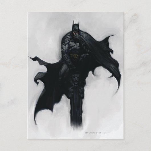 Batman Illustratie Briefkaart (Voorkant)