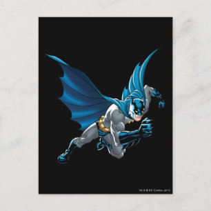 Batman in actie briefkaart