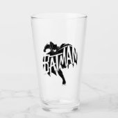 Batman Ink Brush-naam Glas (Voorkant)