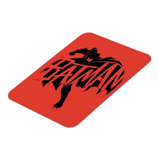 Batman Ink Brush-naam Magneet (Linkerzijde)