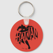 Batman Ink Brush-naam Sleutelhanger (Voorkant)