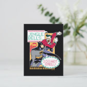 Batman | Jingle Bells, ik ruik niet. Feestdagenkaart (Staand voorkant)