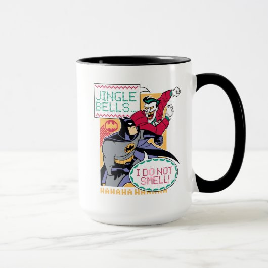 Batman | Jingle Bells, ik ruik niet. Mok (Rechts)
