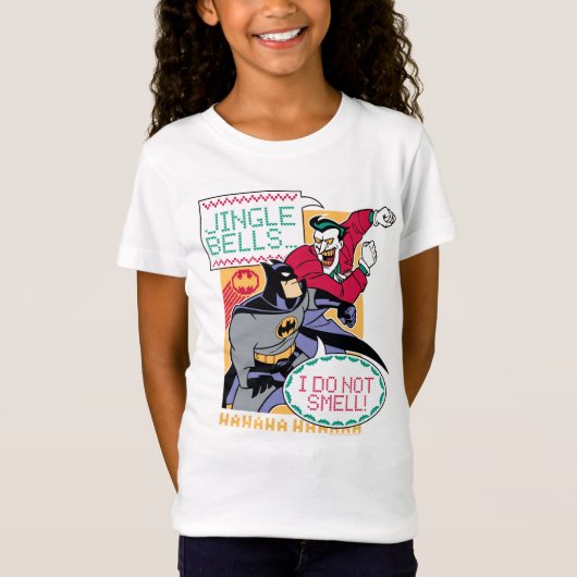 Batman | Jingle Bells, ik ruik niet. T-shirt (Voorkant)