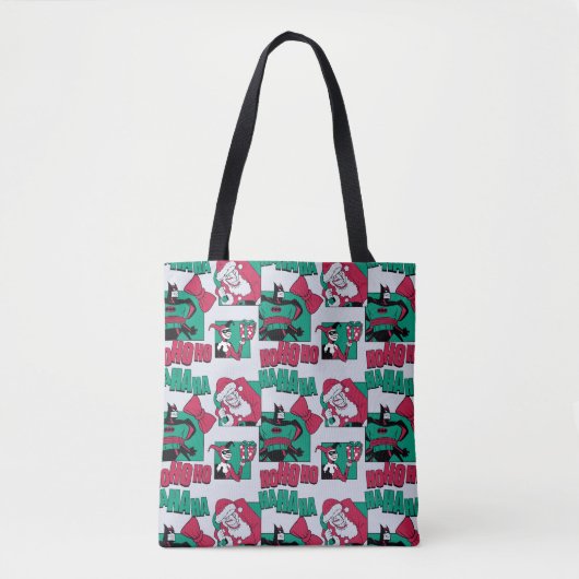 Batman | Joker Santa Pattern Tote Bag (Voorkant)