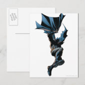 Batman Jumping Down Action Shot Briefkaart (Voorkant / Achterkant)