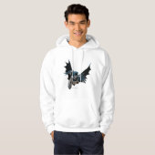 Batman Jumping Forward, Yell Hoodie (Voorkant volledig)