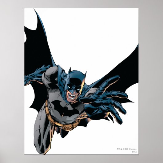 Batman Jumping Forward, Yell Poster (Voorkant)