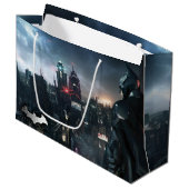 Batman Kijkt over Stad Large Cadeauzakje (Voorkant Gekanteld)
