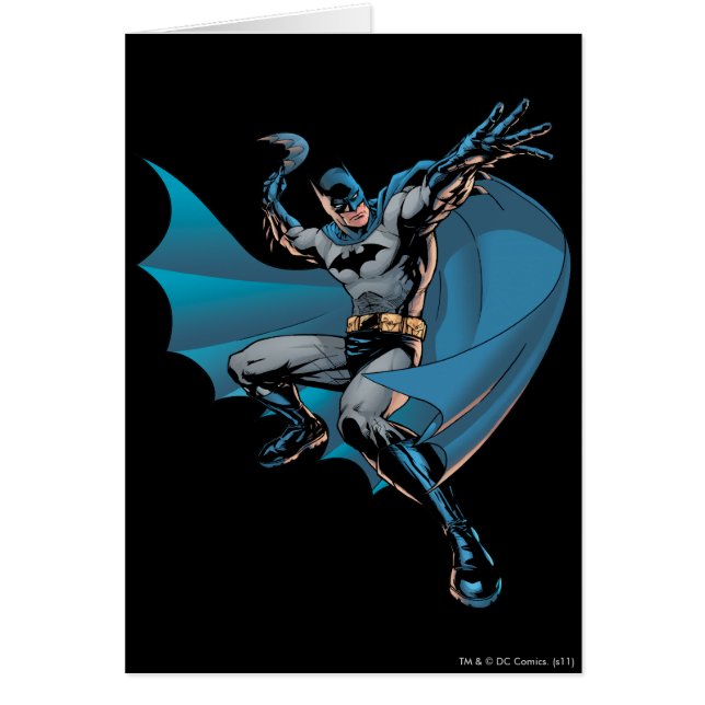 Batman klaar om te gooien (Voorkant)