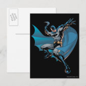 Batman klaar om te gooien briefkaart (Voorkant / Achterkant)