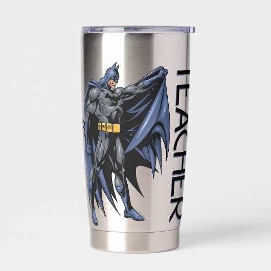Batman Kleurenbijlage Leraar Geïsoleerde Drinkbeker (Links)