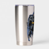 Batman Kleurenbijlage Leraar Geïsoleerde Drinkbeker (Voorkant)