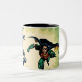 Batman Knight FX - 20B Tweekleurige Koffiemok (Voorkant rechts)