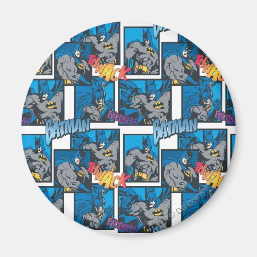 Batman Knight FX - 30A Thwack/Fwooshh-patroon Magneet (Voorkant)