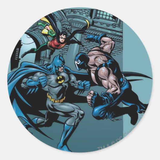 Batman Knight FX - 7 Ronde Sticker (Voorkant)