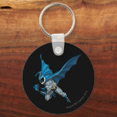 Batman Leaps - Voorwaarts Sleutelhanger (Voorkant)