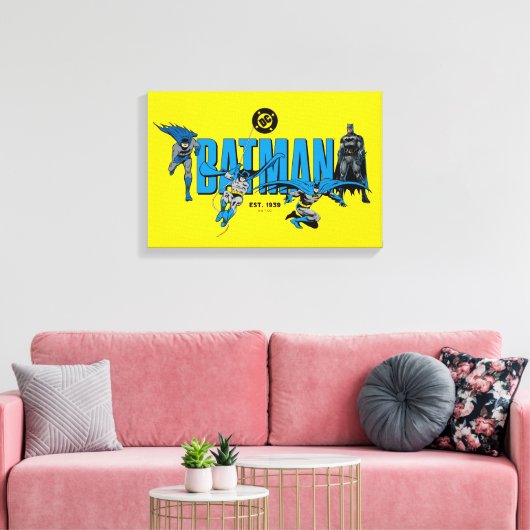 Batman Legends Forever Graphic Canvas Afdruk (Insitu (Woonkamer))