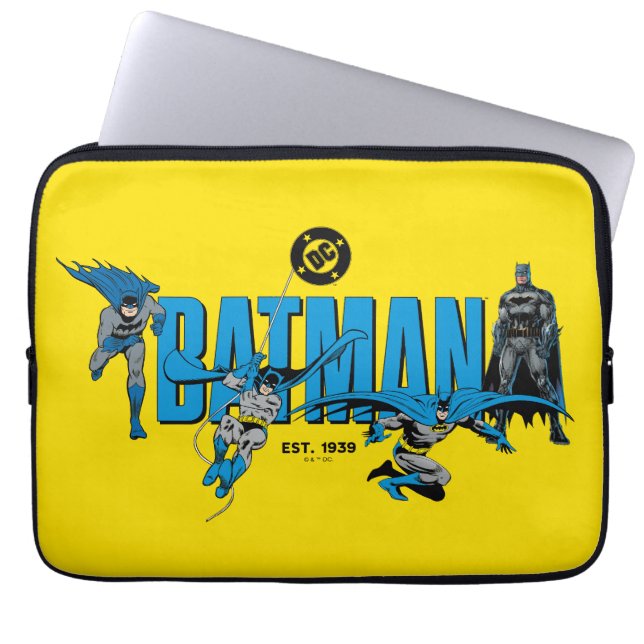 Batman Legends Forever Graphic Laptop Sleeve (Voorkant)