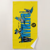Batman Legends Forever Graphic Strandlaken (Voorkant)