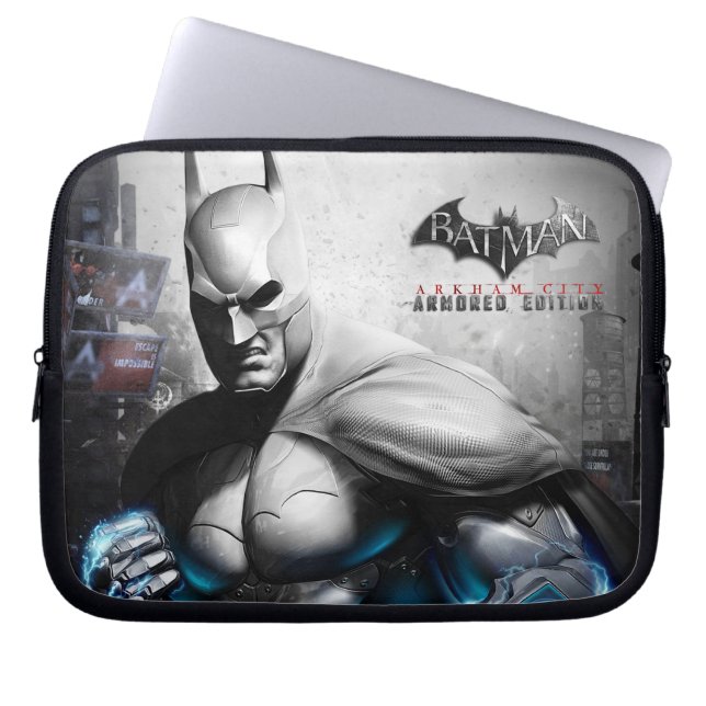Batman - Lightning Laptop Sleeve (Voorkant)
