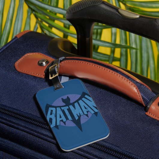 Batman Logo Bagagelabel (Voorkant Insitu 1)