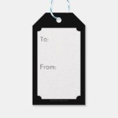 Batman Logo Neon/80s Graffiti Cadeaulabel (Achterkant)