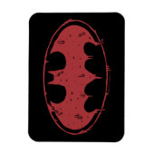 Batman | Logo Oozing Red Bat Magneet (Verticaal)
