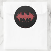 Batman | Logo Oozing Red Bat Ronde Sticker (Tas)