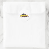 Batman | Logo oude school Ronde Sticker (Tas)