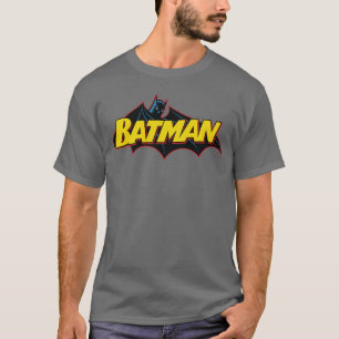 Batman Logo oude school T-shirt